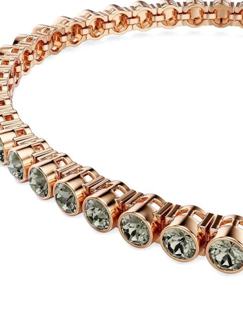 Swarovski Imber Emily Tennis rose-gold crystal bracelet - Grey
