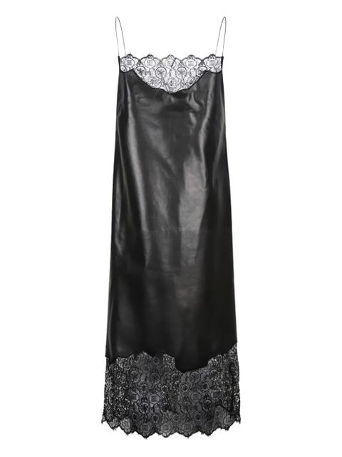 Givenchy leather midi dress - Black - zdjęcie produktu nr 2