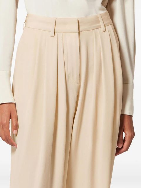 ISABEL MARANT Janice pleated trousers - Neutrals