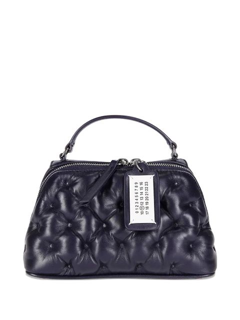 Maison Margiela Glam Slam quilted leather tote bag - Blue - zdjęcie produktu nr 1