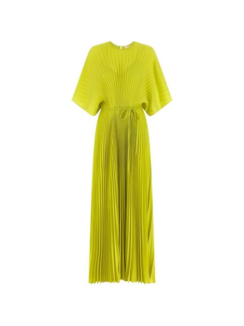 TWINSET short pleated maxi dress - Green - zdjęcie produktu nr 1