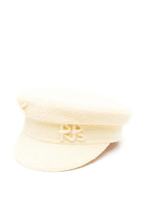 Ruslan Baginskiy terry-cloth baker boy hat - Yellow