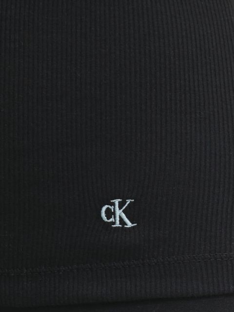 Calvin Klein Underwear top bawełniany 3-pack kolor niebieski LV00QS7493