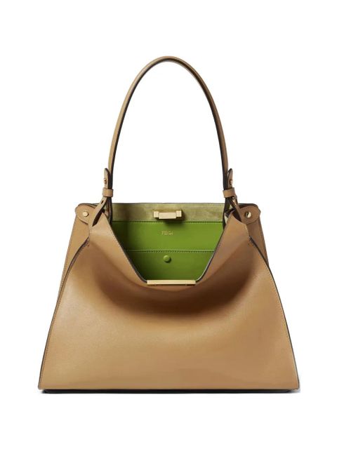 FENDI medium Way leather shoulder bag - Neutrals - zdjęcie produktu nr 1