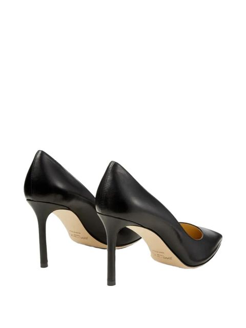 Jimmy Choo Romy leather pumps - Black