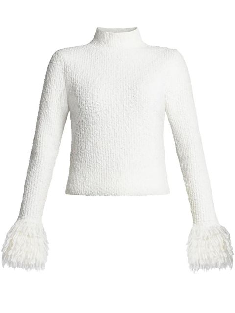 Aje textured-finish top - White - zdjęcie produktu nr 1