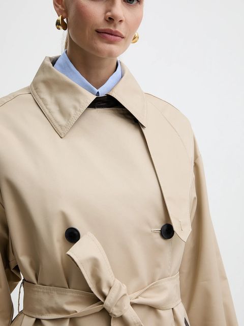 MAX&Co. trencz kolor beżowy 2526026013200