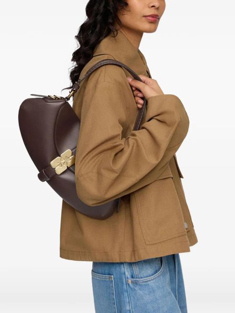 GANNI B-Kat shoulder bag - Brown