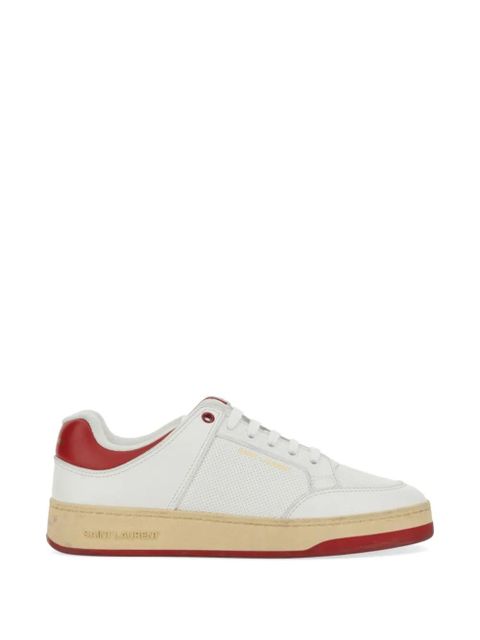 Saint Laurent SL/61 low-top leather sneakers - White - zdjęcie produktu nr 1