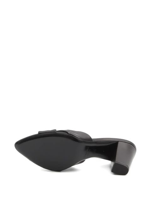 Saint Laurent Franciane cross-strap mules - Black