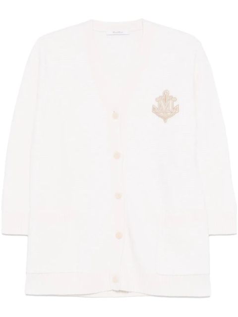 Max Mara Ravello cardigan - 1 WHITE - zdjęcie produktu nr 1