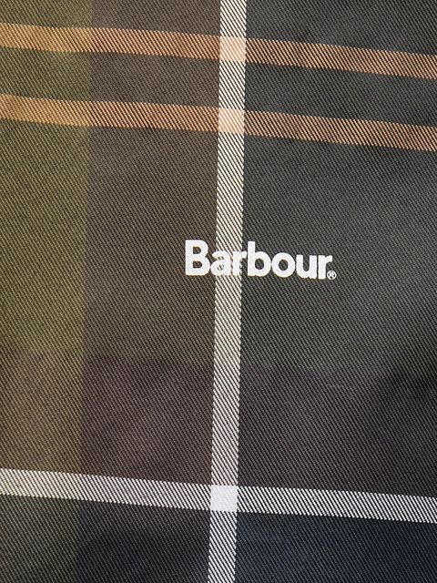 Barbour poncho kolor zielony przejściowa UAC0214