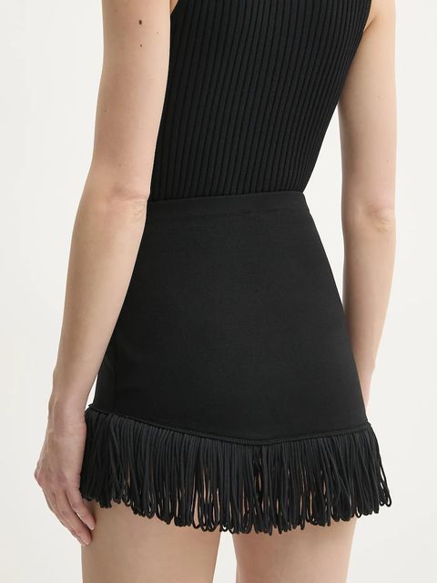Simona Corsellini spódnica kolor czarny mini ołówkowa P25CPGOO03