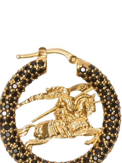 Burberry Equestrian Knight hoop earrings - Gold - zdjęcie produktu nr 2