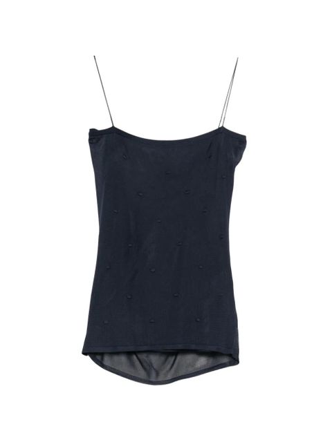Jacquemus polka dot camisole top - Blue - zdjęcie produktu nr 1