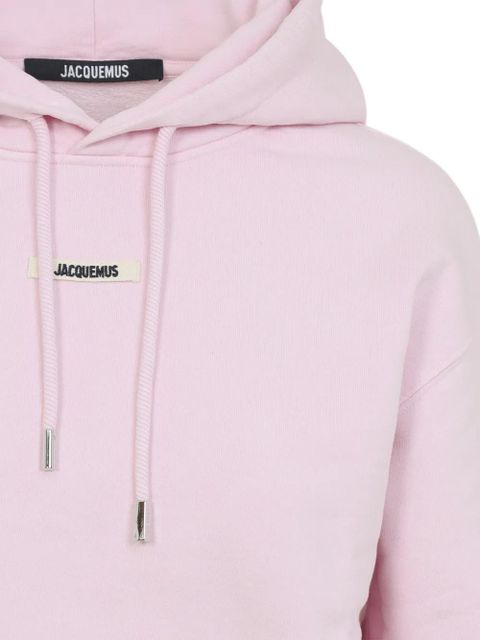 Jacquemus cropped hoodie - Pink