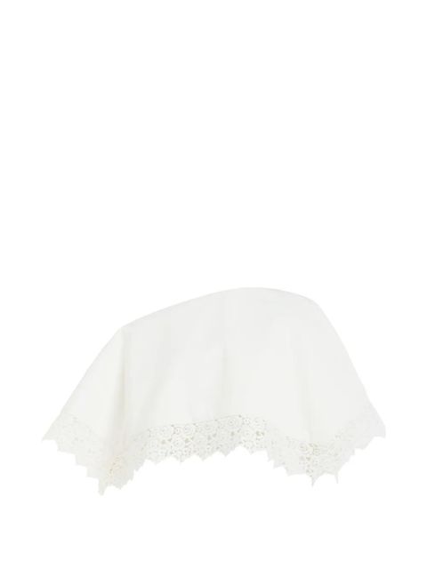 A.W.A.K.E. Mode lace-trim blouse - White - zdjęcie produktu nr 1