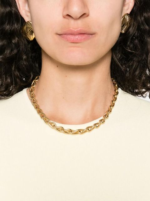 TOTEME fine-knit midi dress - Yellow