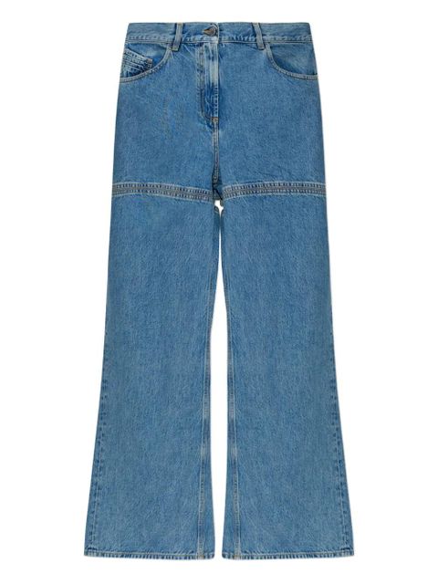 The Attico cutout jeans - Blue - zdjęcie produktu nr 1