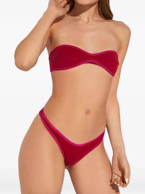 Reina Olga Katia strapless bikini - Red