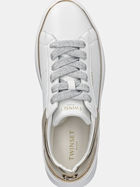 Twinset sneakersy skórzane
