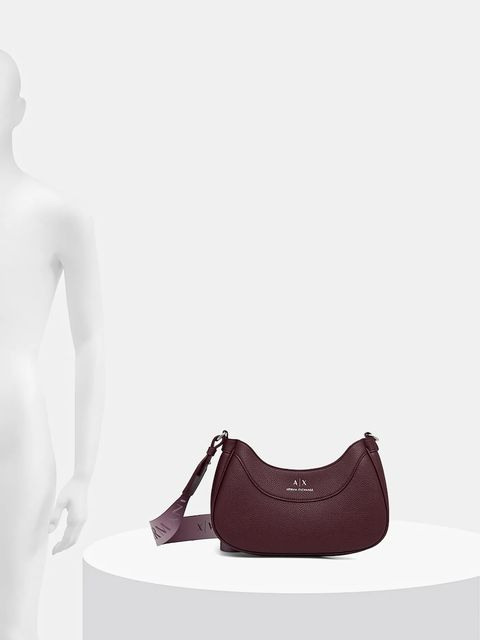 Armani Exchange torebka kolor bordowy 942883 CC783