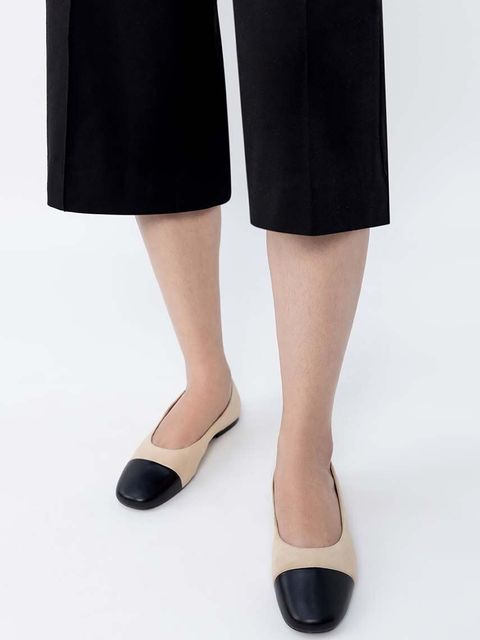 Vagabond Shoemakers baleriny skórzane JOLIN kolor beżowy 5508.642.95