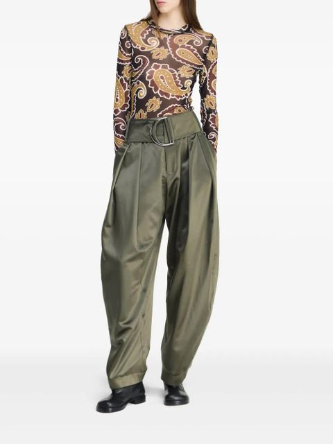 JW Anderson paisley-print top - Brown