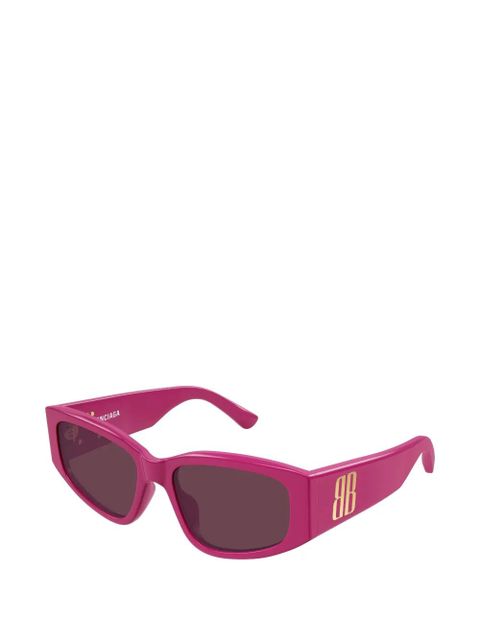 Balenciaga Eyewear geometric-frame sunglasses - Pink - zdjęcie produktu nr 2