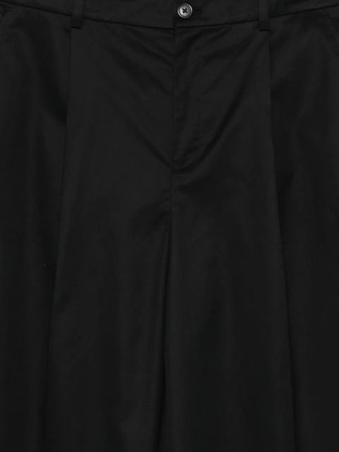 Lauren Ralph Lauren belt-loop pleated trousers - Black