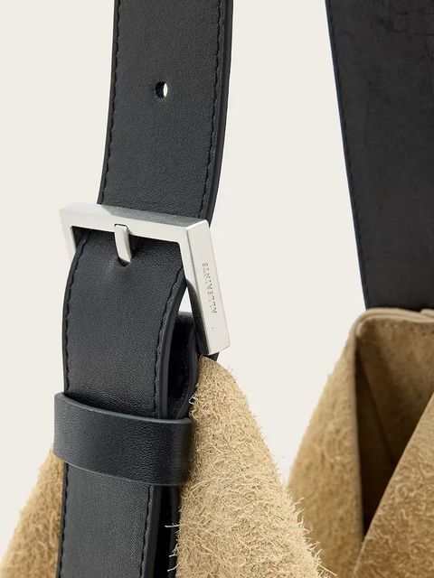 AllSaints torebka zamszowa ASHA