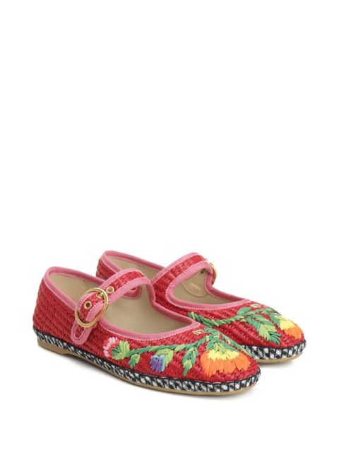 Valentino Garavani Endouce embroidered ballet flats - zdjęcie produktu nr 2