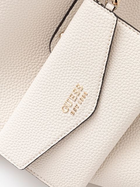 Guess torebka BRENTON kolor beżowy HWPG96 48230