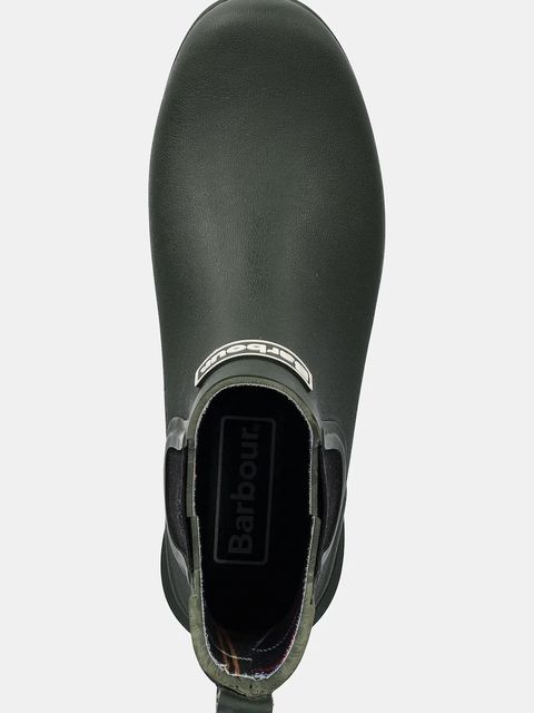 Barbour kalosze Wilton damskie kolor zielony LRF0066OL11
