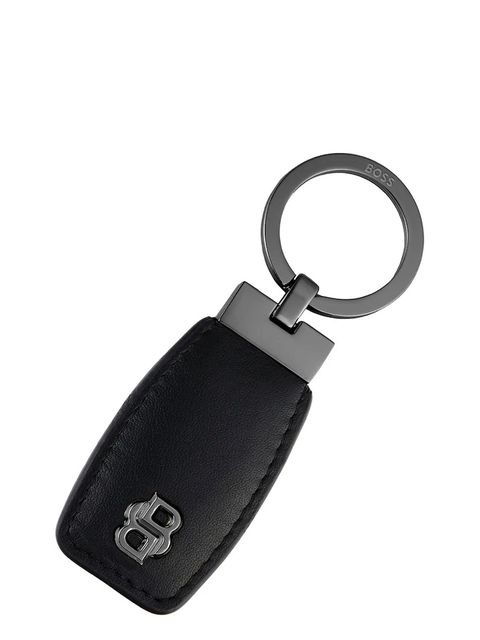 BOSS brelok do kluczy Double B Black & Gun kolor czarny - zdjęcie produktu nr 1