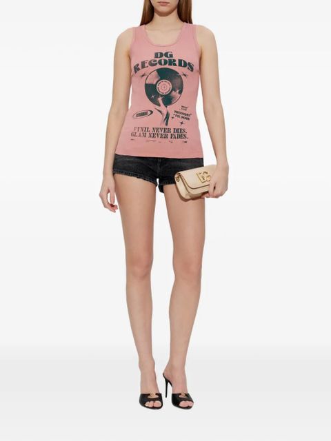 Dolce & Gabbana printed tank top - Pink - zdjęcie produktu nr 2