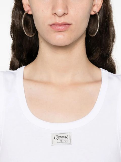 Coperni open-back tank top - White - zdjęcie produktu nr 2
