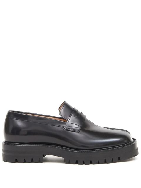 Maison Margiela Tabi leather loafers - Black - zdjęcie produktu nr 1