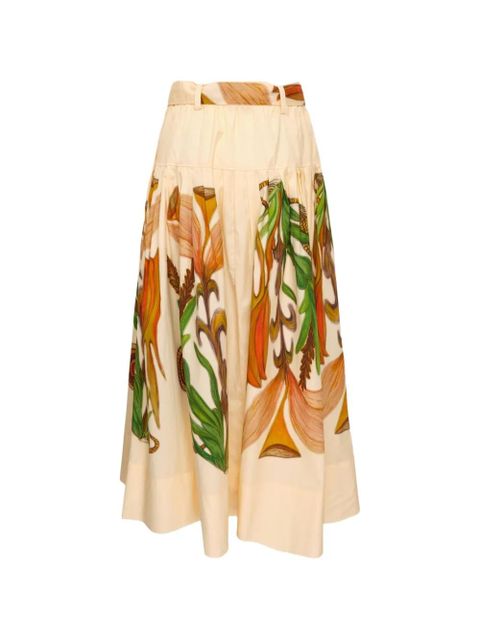 Ulla Johnson Filagree midi skirt - Neutrals - zdjęcie produktu nr 2