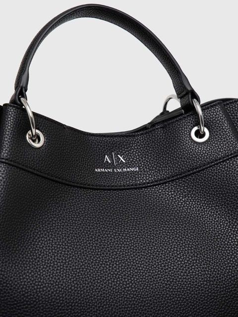 Armani Exchange torebka kolor czarny 942910 CC783 - zdjęcie produktu nr 2