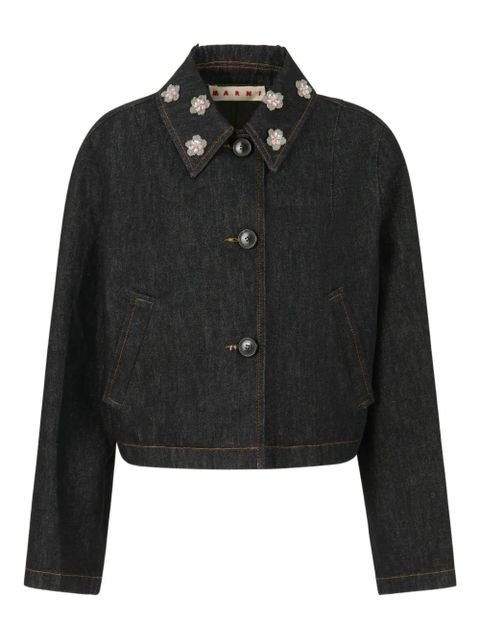 Marni long-sleeves jacket - Blue - zdjęcie produktu nr 1