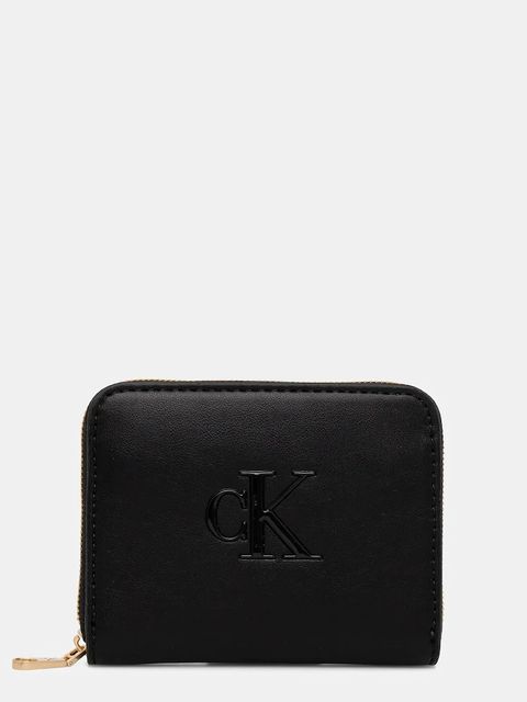 Calvin Klein portfel damski kolor czarny LV04F1026G - zdjęcie produktu nr 1