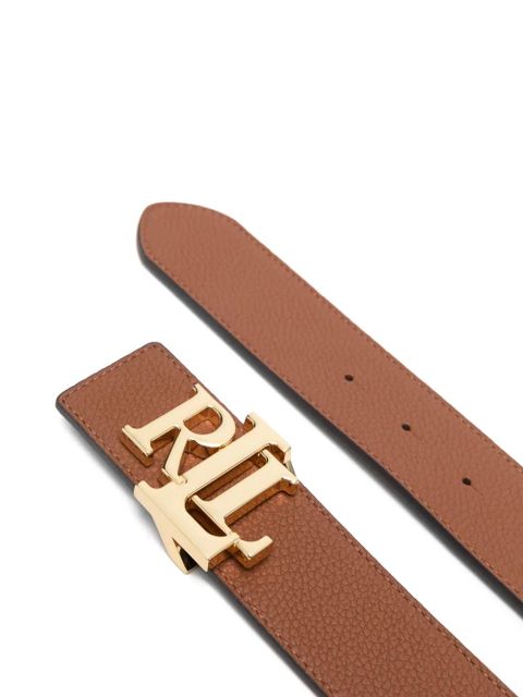 Lauren Ralph Lauren logo-buckle belt - Brown - zdjęcie produktu nr 2