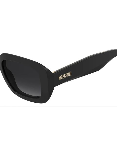 Moschino okulary przeciwsłoneczne damskie kolor czarny MOS199/S
