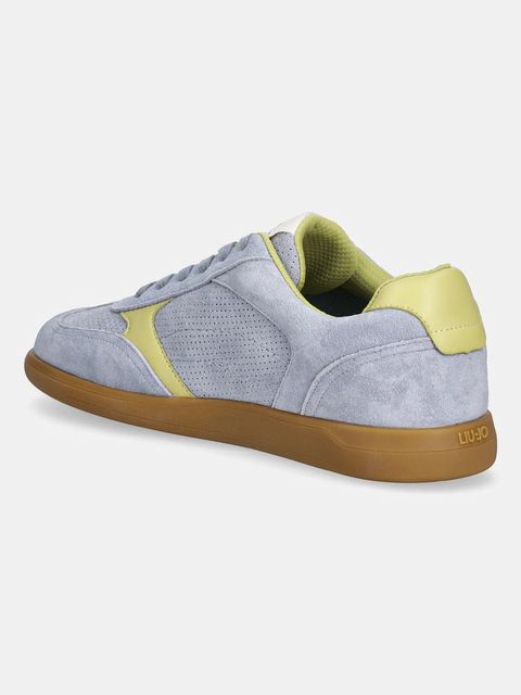 Liu Jo sneakersy zamszowe CONNOR 01 damskie kolor niebieski BA6051PX658S4091