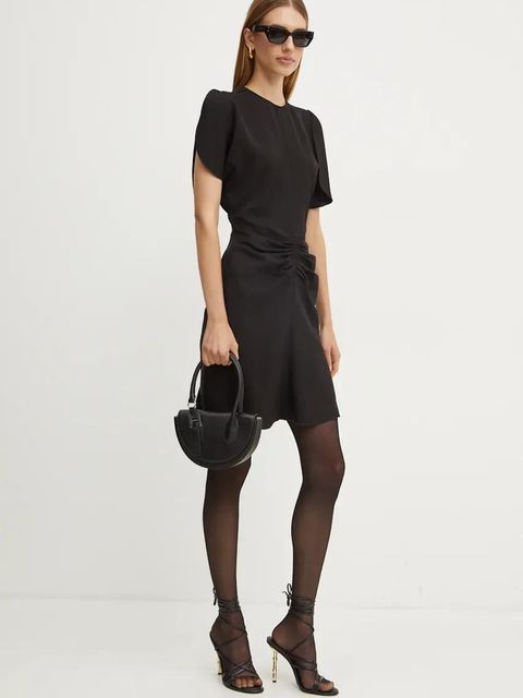 Silvian Heach torebka skórzana SPAGNOLI kolor czarny RCP25020BO