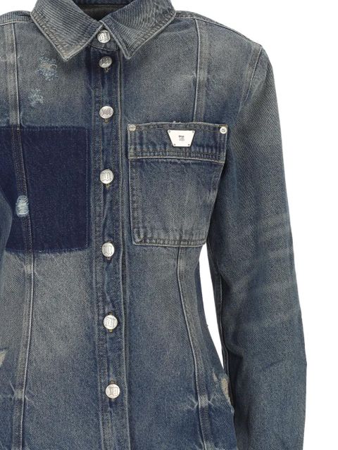 MISBHV patchwork denim shirt - Blue - zdjęcie produktu nr 2