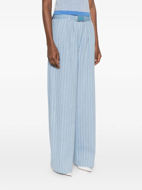 Rowen Rose wide-leg jeans - Blue