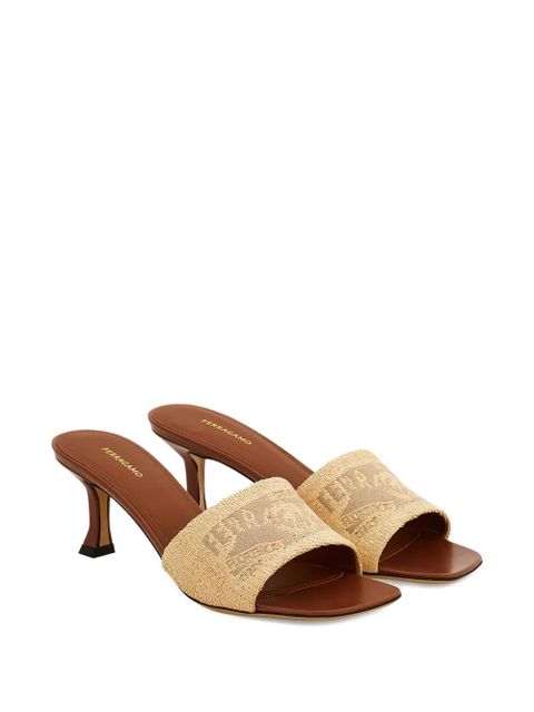 Ferragamo 55mmm Venna sandals - Neutrals