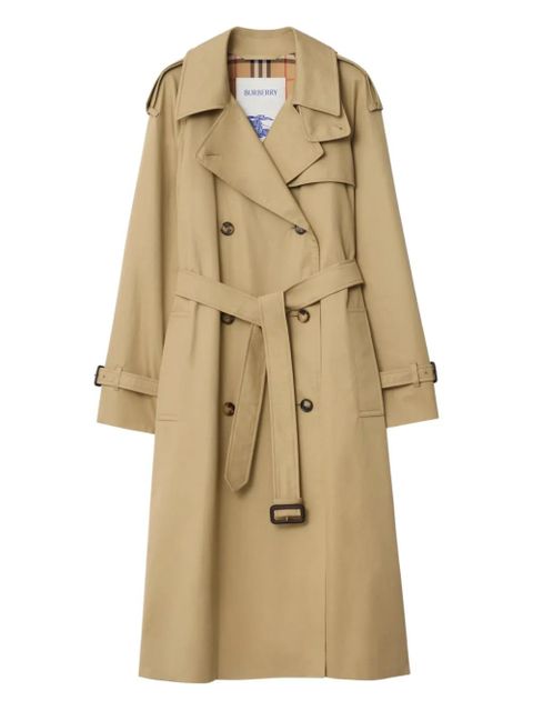 Burberry double-breasted belted trench coat - Neutrals - zdjęcie produktu nr 1